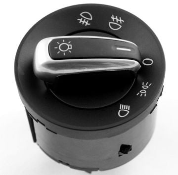 Sisli far anahtarı kromlu