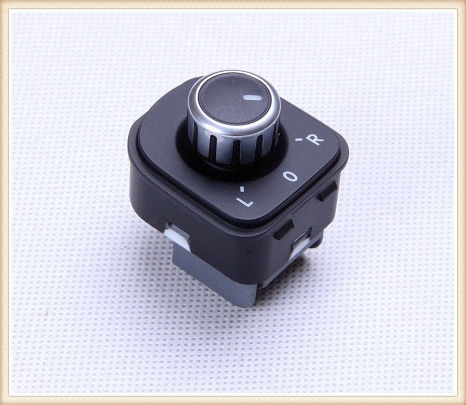 Ayna ayar düğmesi kromlu